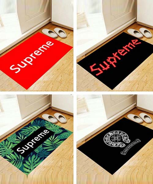 シュプリーム 玄関マット カーペット supreme リビングルーム/ベッド