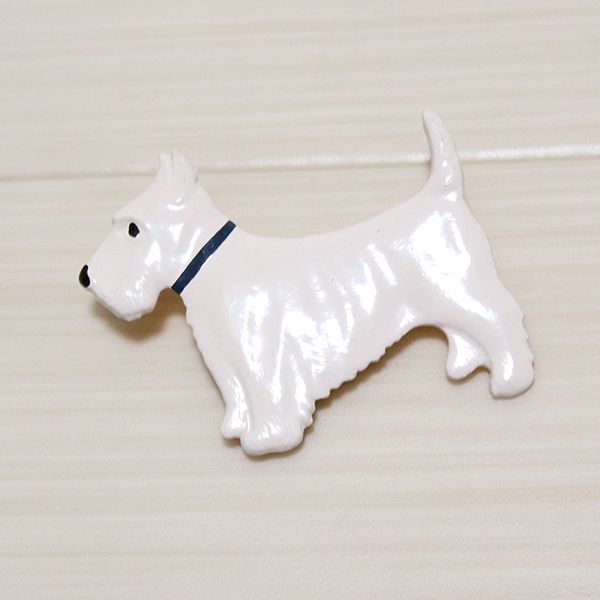 白テリアブローチ - ピンクハウス通販｜リサイクルブティックClub CANDY