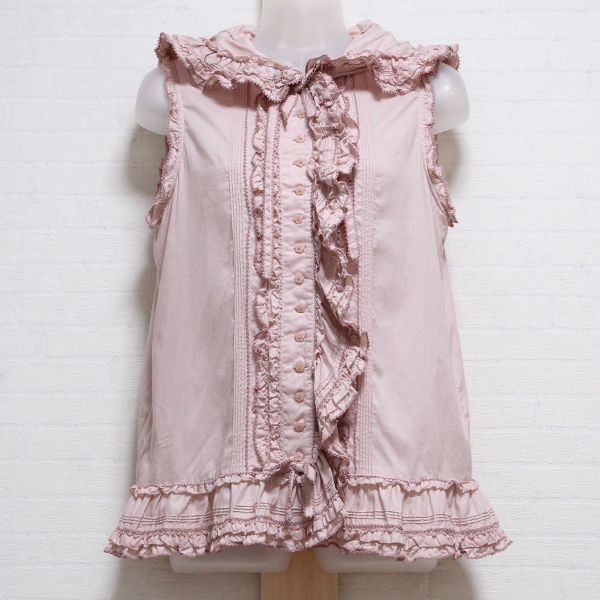 ピンクうさ耳フード付きオーバーブラウス - ピンクハウス通販