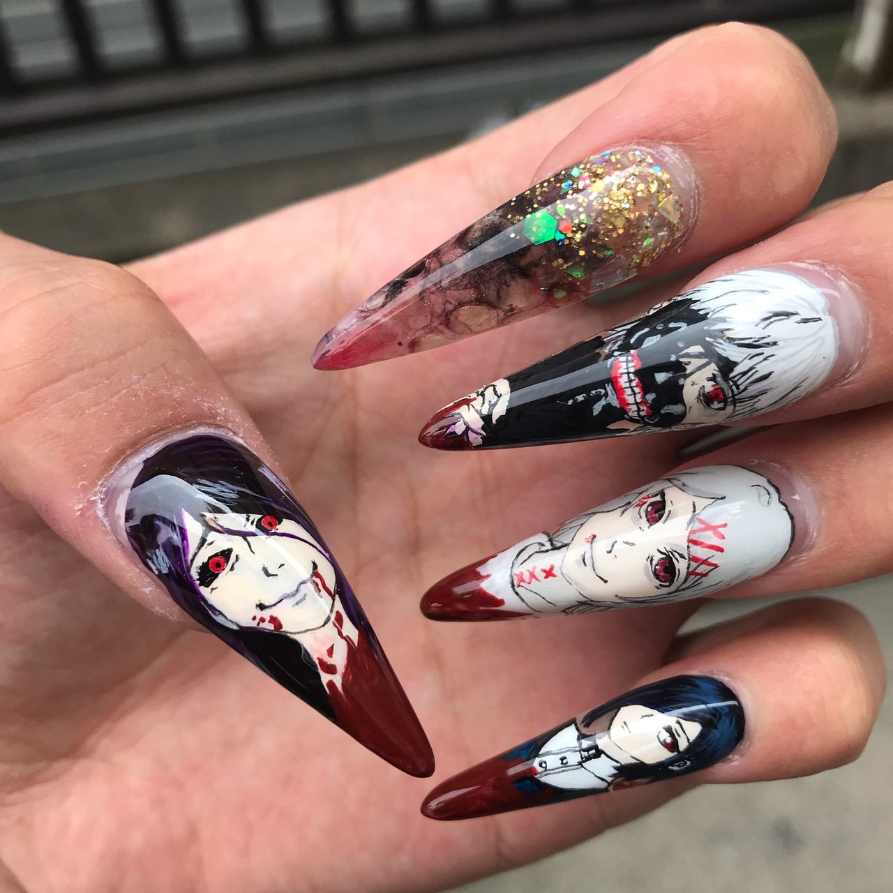 オールシーズン/ハンド/グラデーション/痛ネイル/キャラクター - 使用