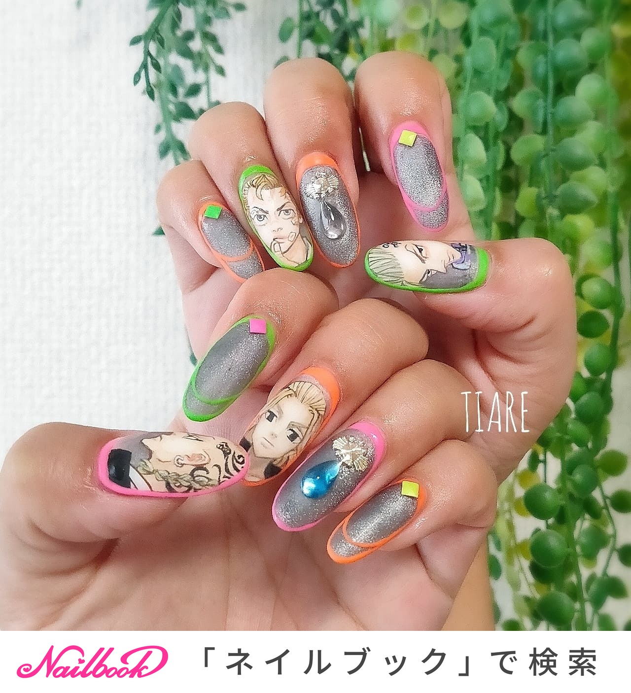ハンド/痛ネイル/キャラクター/ネイルシール - akko-tiare1120のネイル