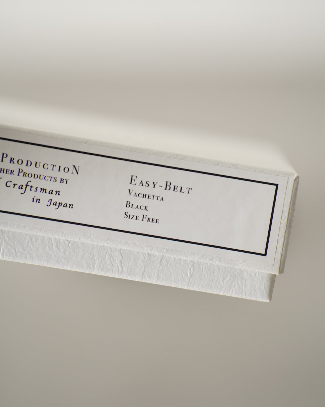 Post Production ポストプロダクション イージーベルト Easy-Belt