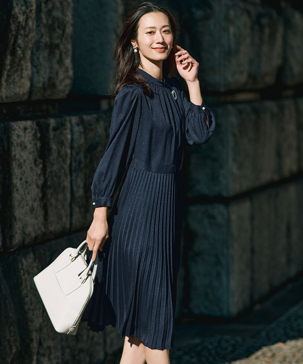 洗える】クリスタルアムンゼン ワンピース / 23区 L | ファッション