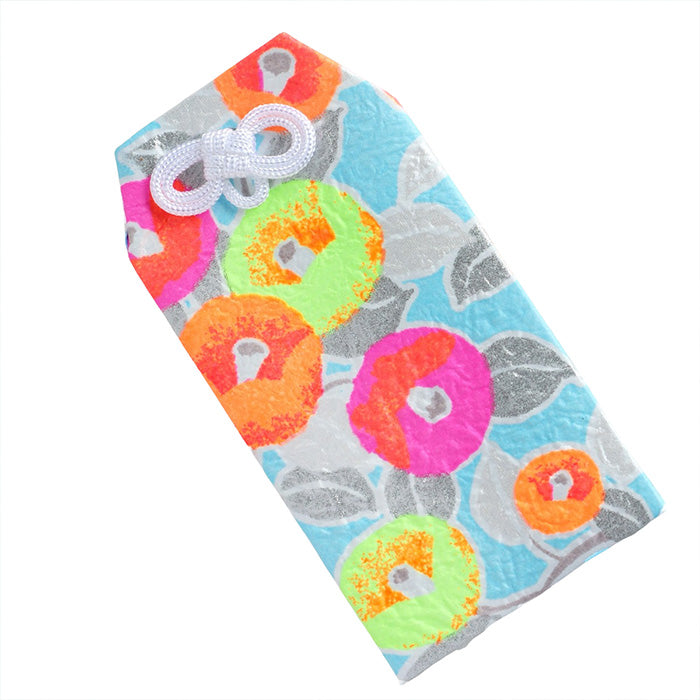 4柄】尚雅堂 京友禅和紙 おみくじ袋 neon [SGD-OMKJ-NEON] 京都 京友禅