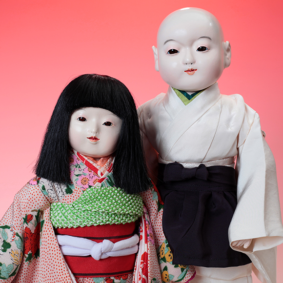 市松人形師 藤村紫雲の人形
