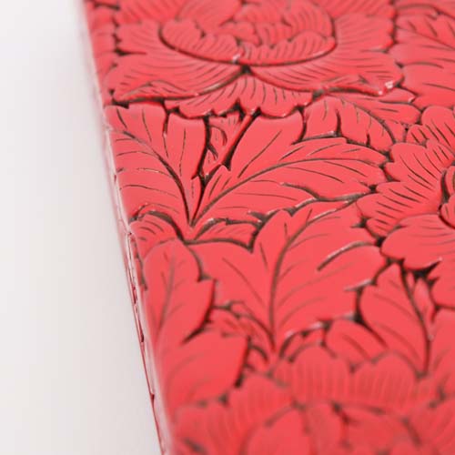 村上木彫堆朱 藤井漆工 文箱 伝統工芸品 木製 小物入れ | MUKU工房