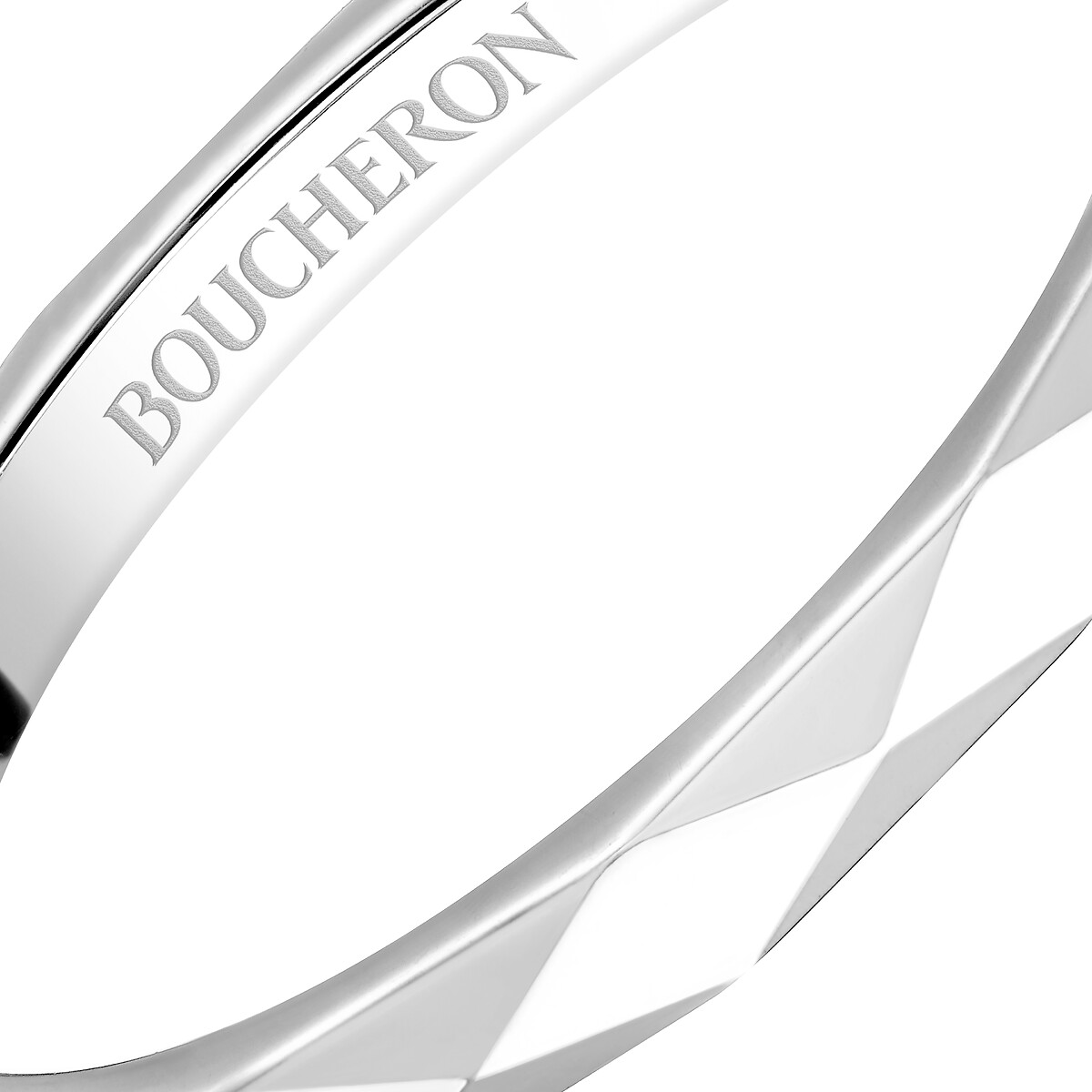 ファセット | リング スモール プラチナ | ブシュロン