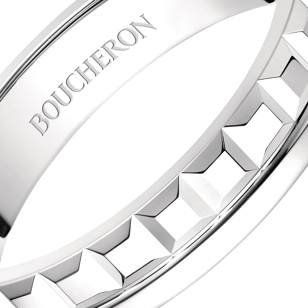 Quatre Radiant Edition | White Gold Wedding Band | Boucheron US