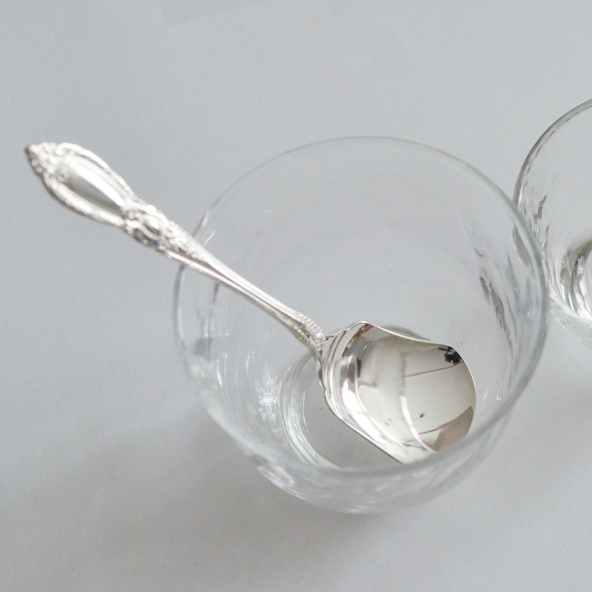 Gorham／Dominick&Haff】純銀／アイスクリームスプーン 各2本