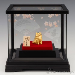 送料無料】 純金 吉祥伊勢海老 500g / 光則（金工芸） 高級