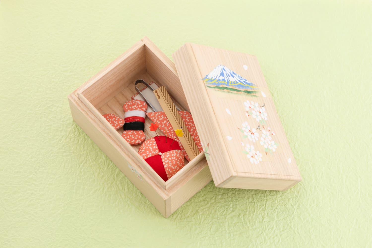 お針箱 富士に桜(富士に桜): せとうちエリア│DISCOVER WEST mall 【JR