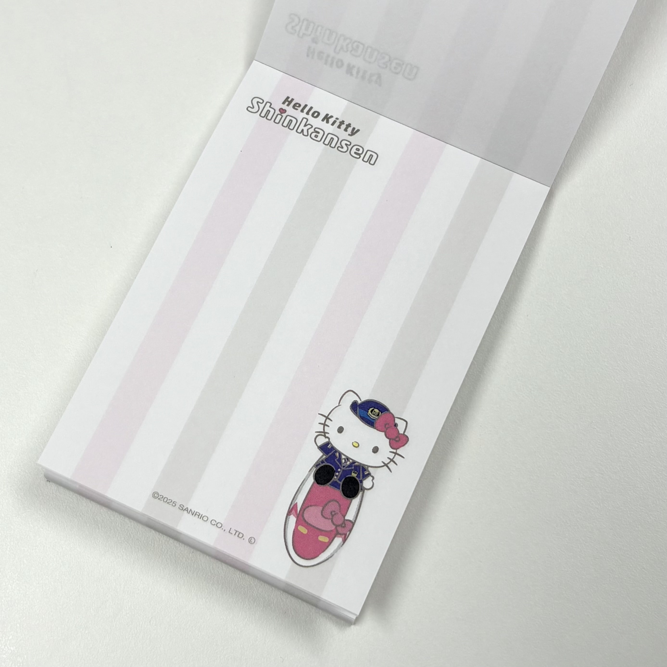 ありがとうハローキティ新幹線 メモ帳 Bouquet: 鉄道グッズ│DISCOVER