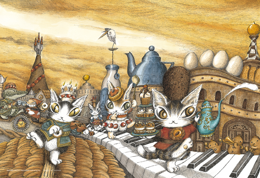 ダヤンの貴重な水彩モチーフも！やのまん「わちふぃーるど