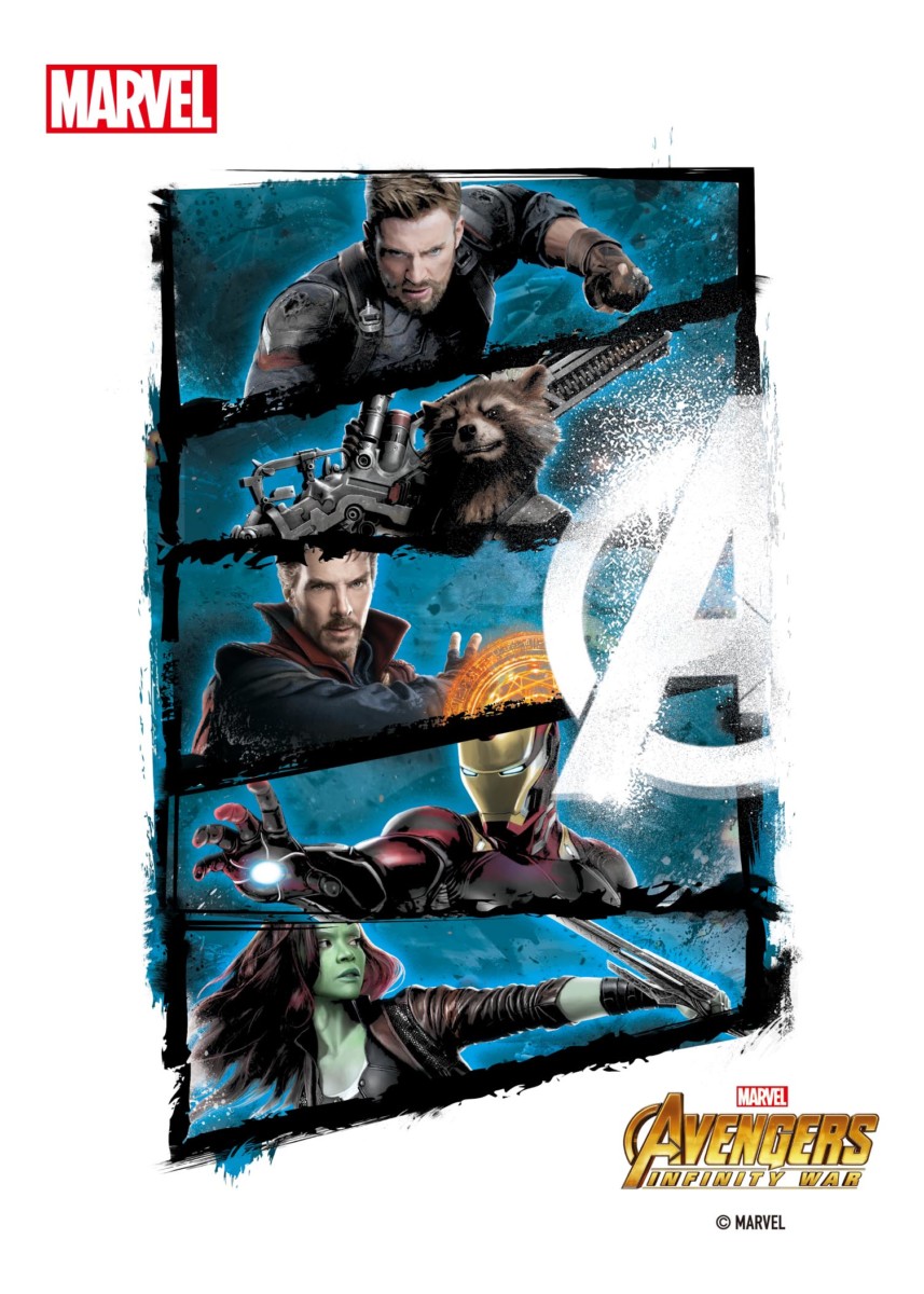 最強ヒーローたちをコレクション！Happyくじ ブロマイド MARVEL