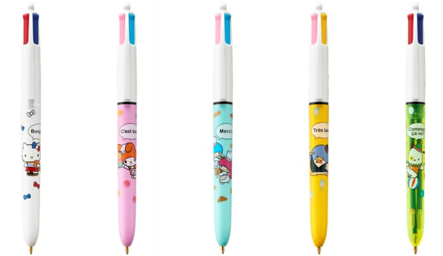 キティやマイメロディ、ポチャッコたちのコラボグッズ！BIC®「サンリオ
