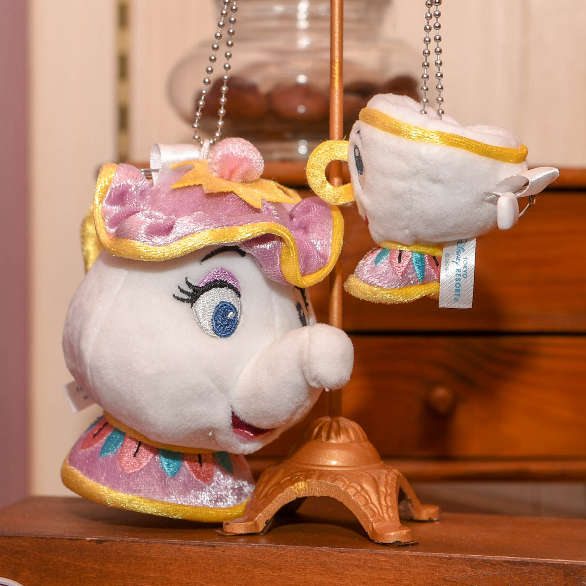 美女と野獣 ビースト コグスワース ポット夫人 チップ ぬいぐるみ レア