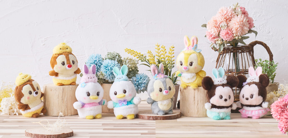 うさぎやひよこモチーフ！ディズニーストア「うるぽちゃちゃん