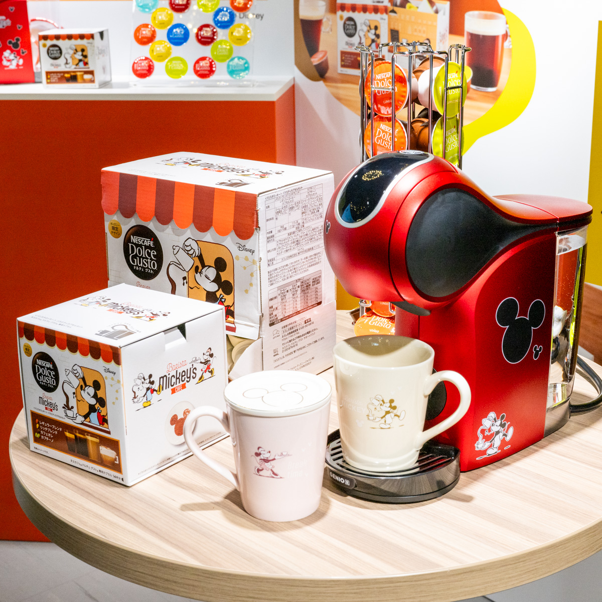 ディズニー限定デザイン！ネスカフェ ドルチェ グスト GENIO S TOUCH