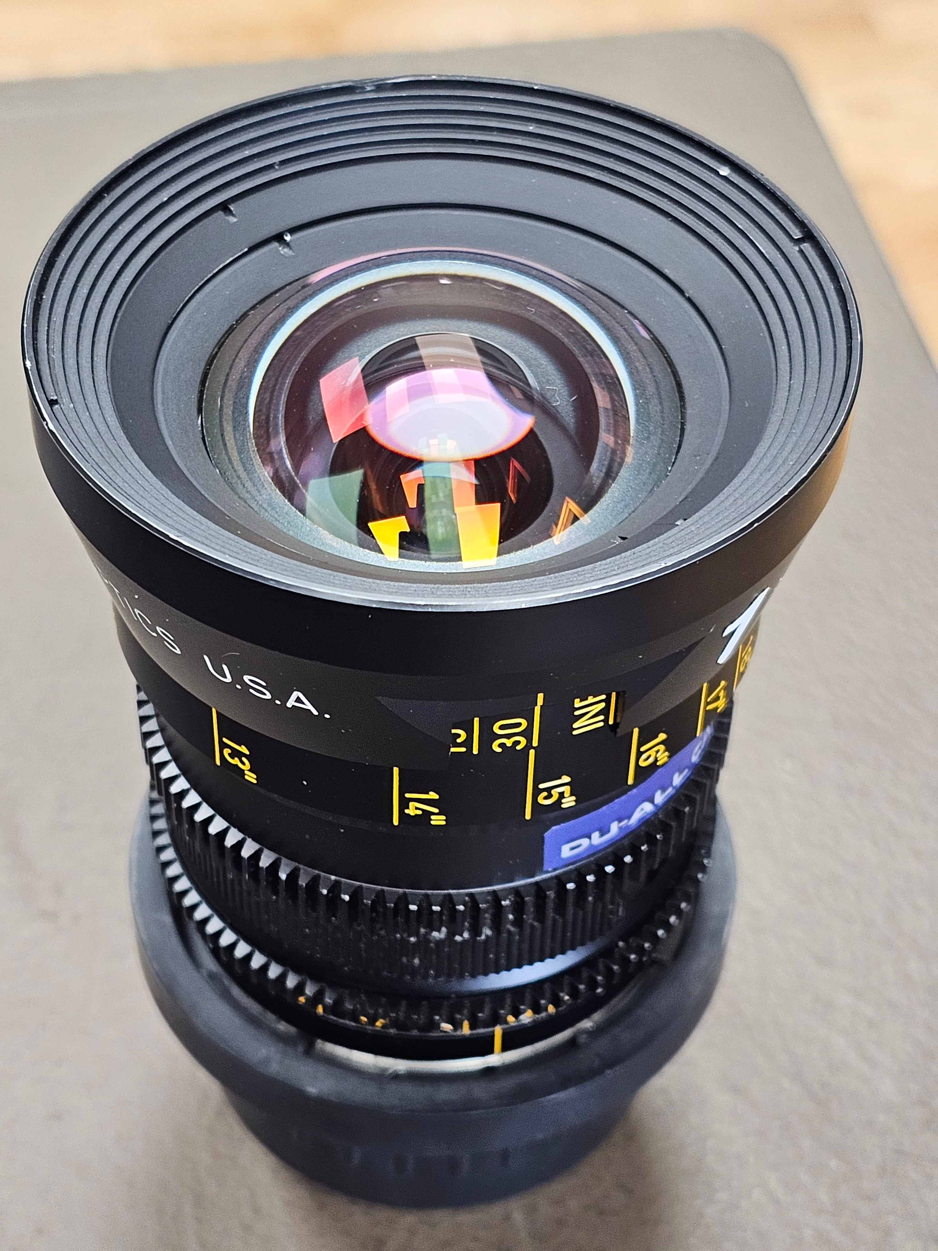 Century Precision Optics USA Series 2000 6mm T1.9 PL Mount Wide