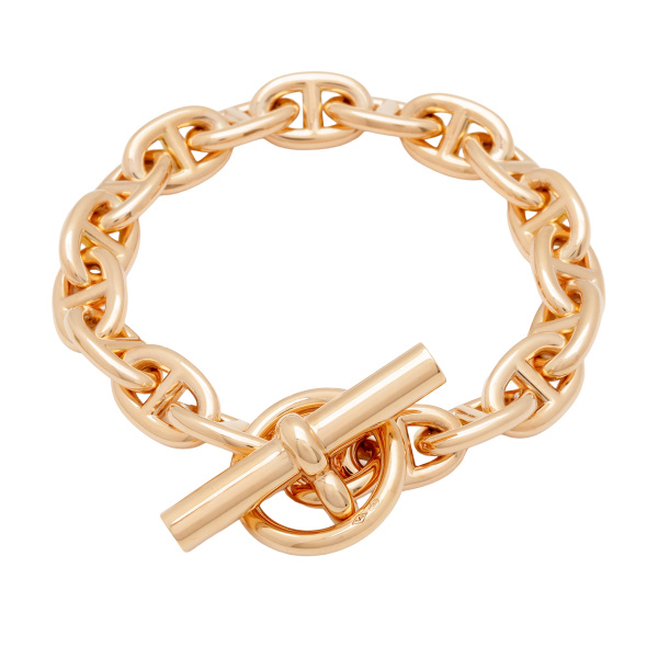 未使用] エルメス シェーヌダンクル PM 18コマ H218835B ブレスレット