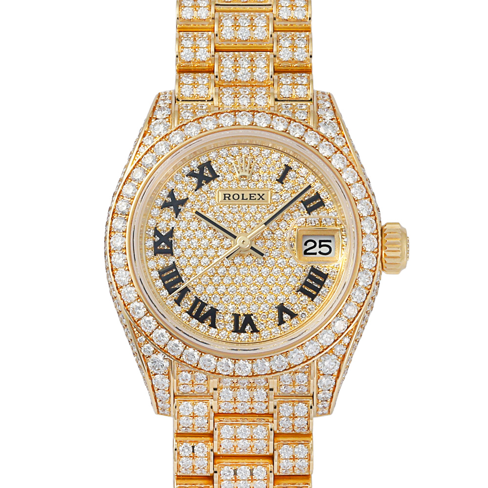 ロレックス デイトジャスト 279458RBR.FDRMPR 全面ダイヤ ダイヤ