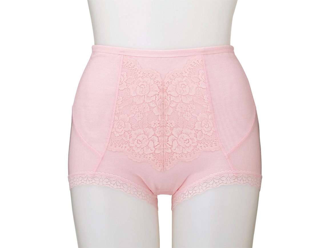 ハルメク 健康サポート・骨盤底筋サポートショーツ（涼やか綿メッシュ