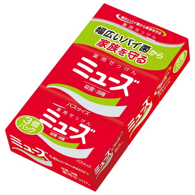 ミューズ 石鹸バス 135g×3個パック【3個セット】: サンドラッグ｜JAL