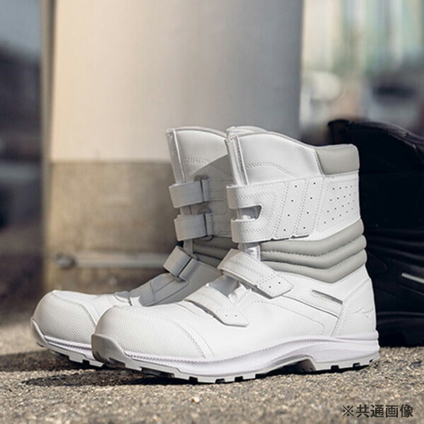 ミズノ 安全靴 F1GA251701 オールマイティ BA 29H ホワイト×グレー 半