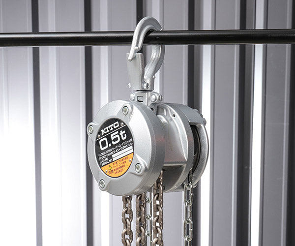 キトー キトーチェーンブロックCX 定格荷重500kg 標準揚程2.5m CX005