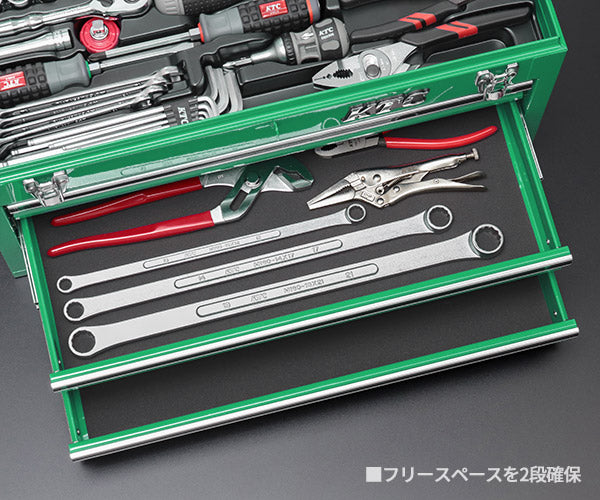 KTC 9.5sq. 78点工具セット マラカイトグリーン SK37820XMLGREM