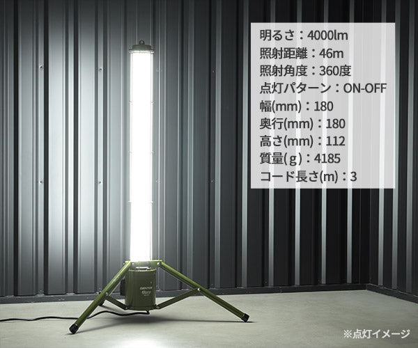 GENTOS ガンツ エリアライト投光器 801 GZA-801 LED ジェントス LED