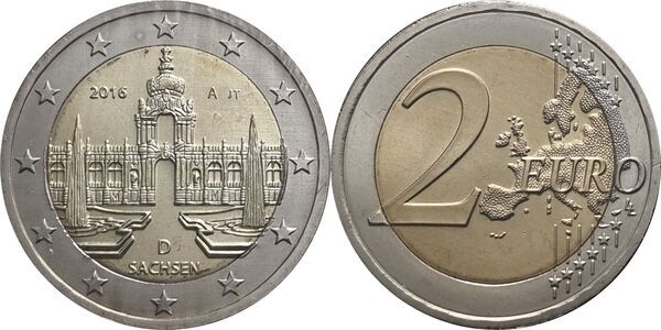 2 Euros (Bundesländer - 
