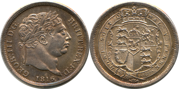 1 Shilling - George III (New coinage) - United Kingdom – Numista