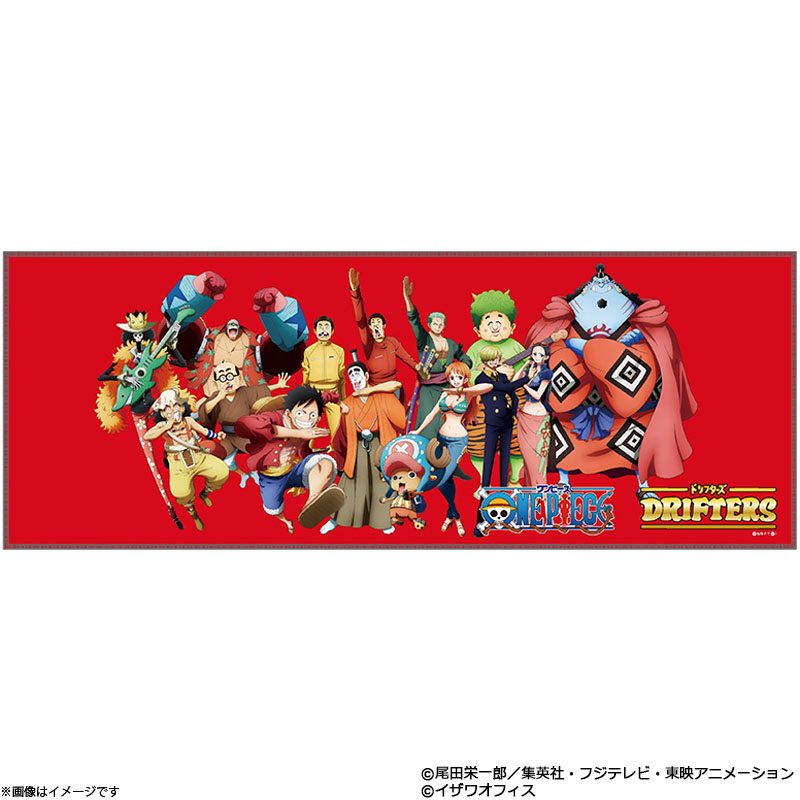 ONE PIECE×ザ・ドリフターズ フェイスタオル ザ・ドリフターズ