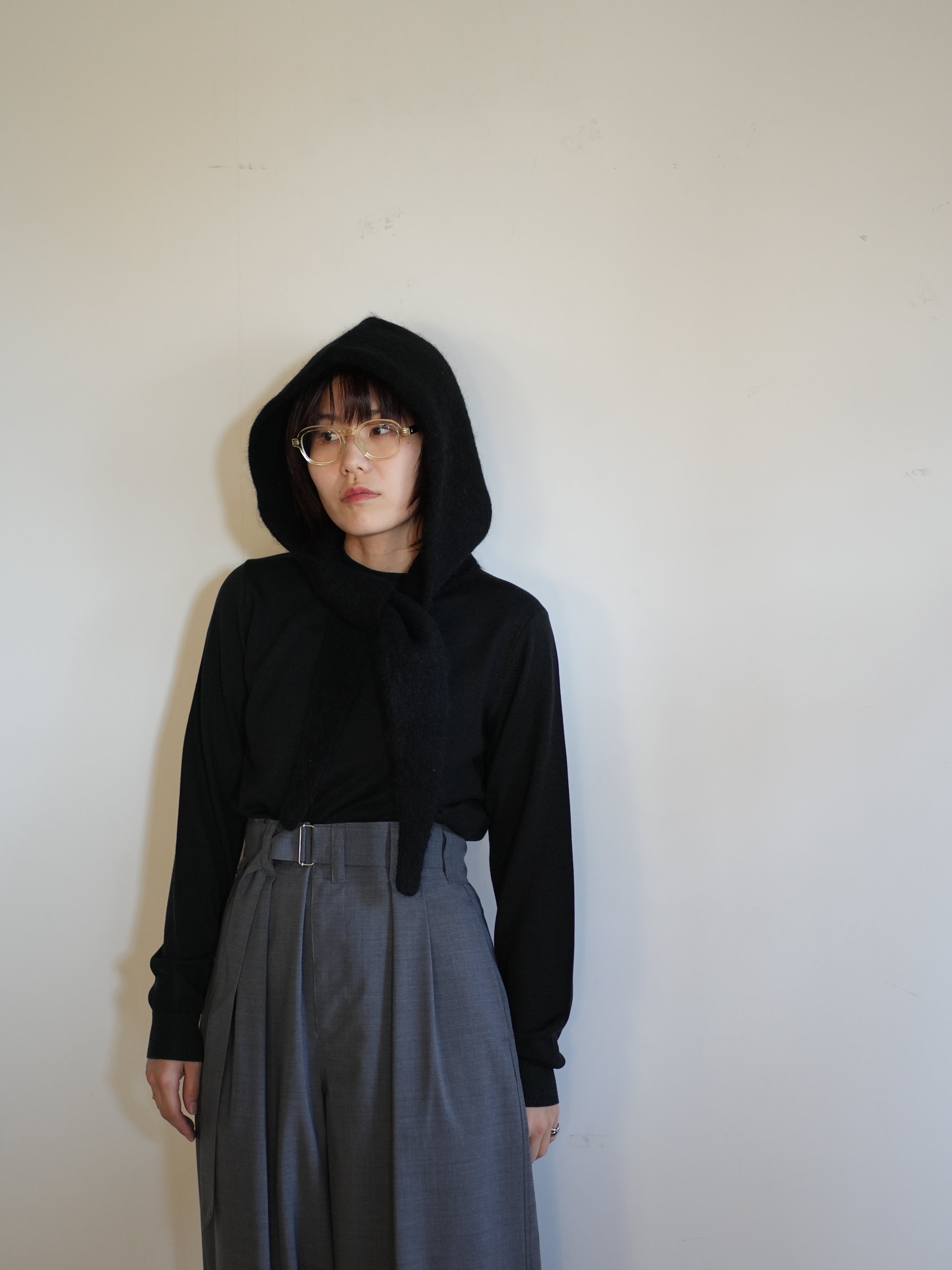 HAIRY BALACLAVA SCARF