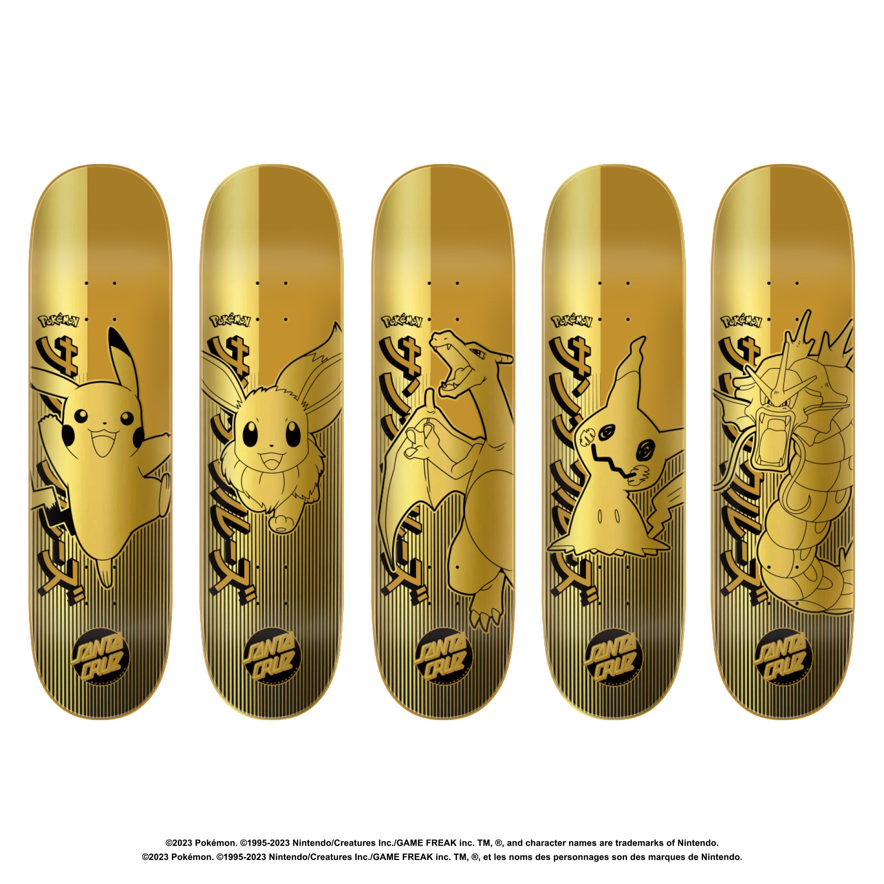 Santa Cruz x Pokémon Blind Bag Skateboard Deck