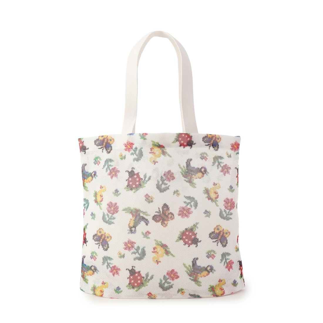 ハイジ メッシュバッグ HEMP-241332(ホワイト): FEILER｜フェイラー