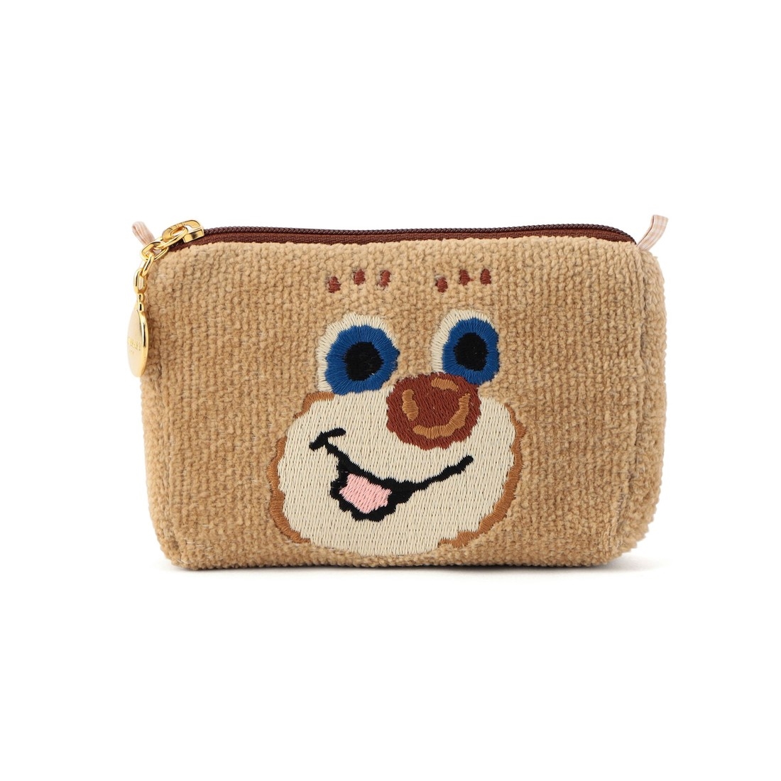 ドアップテディ ポーチ L/DUT-243232(ベージュ): LOVERARY BY FEILER