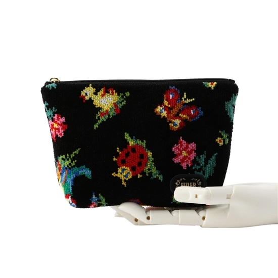 ハイジ ポーチ HE-166022（銀座・WEB限定）(ブラック): FEILER