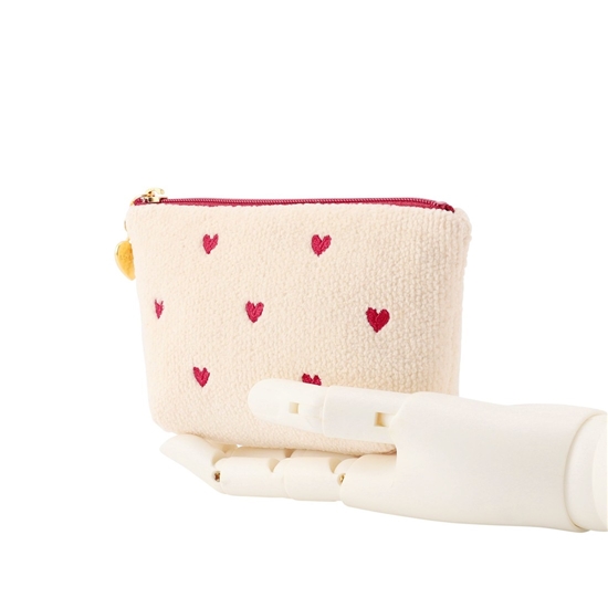 ラブラリーハート 舟型ポーチS L/LRH-243237(アイボリー): LOVERARY BY