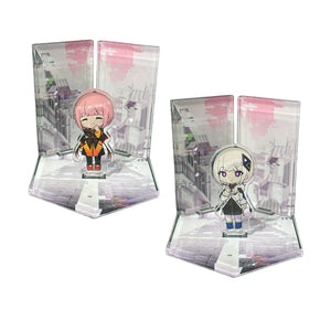 神椿市建設中。】ミニアクリルジオラマ 花譜＆可不／神椿市協奏中