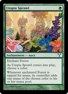 Foil】《楽園の拡散/Utopia Sprawl》[DIS] 緑C | 日本最大級 MTG通販