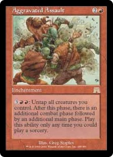 追い討ち/Aggravated Assault》[ONS] 赤R | 日本最大級 MTG通販サイト