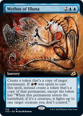 058)《イルーナの神話/Mythos of Illuna》[IKO] 青R | 日本最大級 MTG