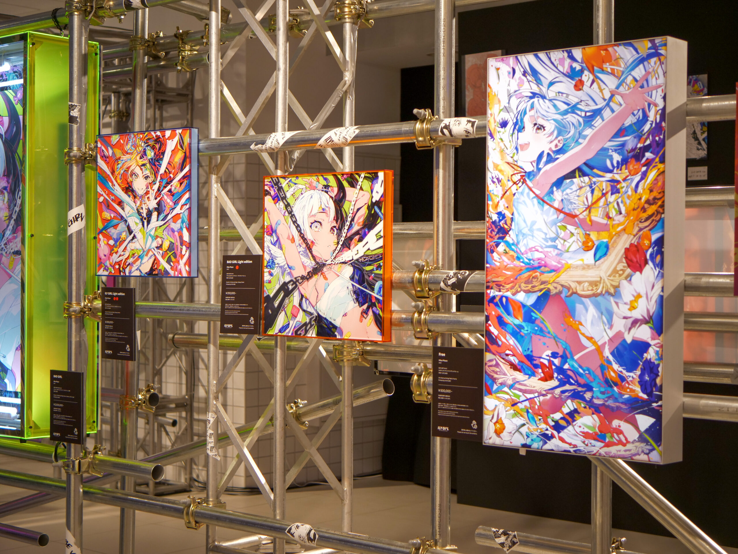 Mika Pikazo個展｜「ILY GIRL」 | FLATLABO（フラットラボ）プロ品質の