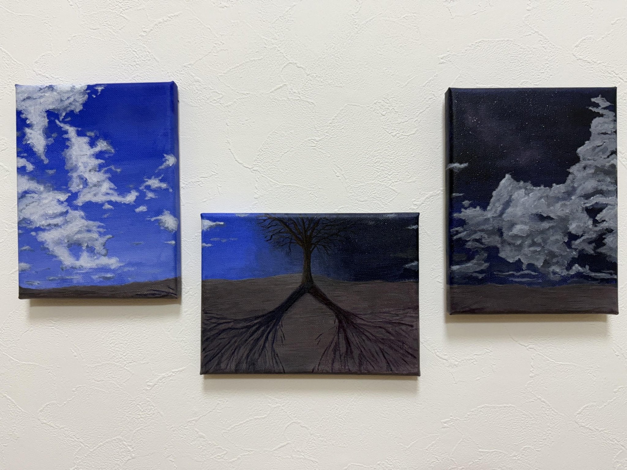 絵画の通販、購入ならFROM ARTIST/作品名：昼と夜とその間/作家名：Left