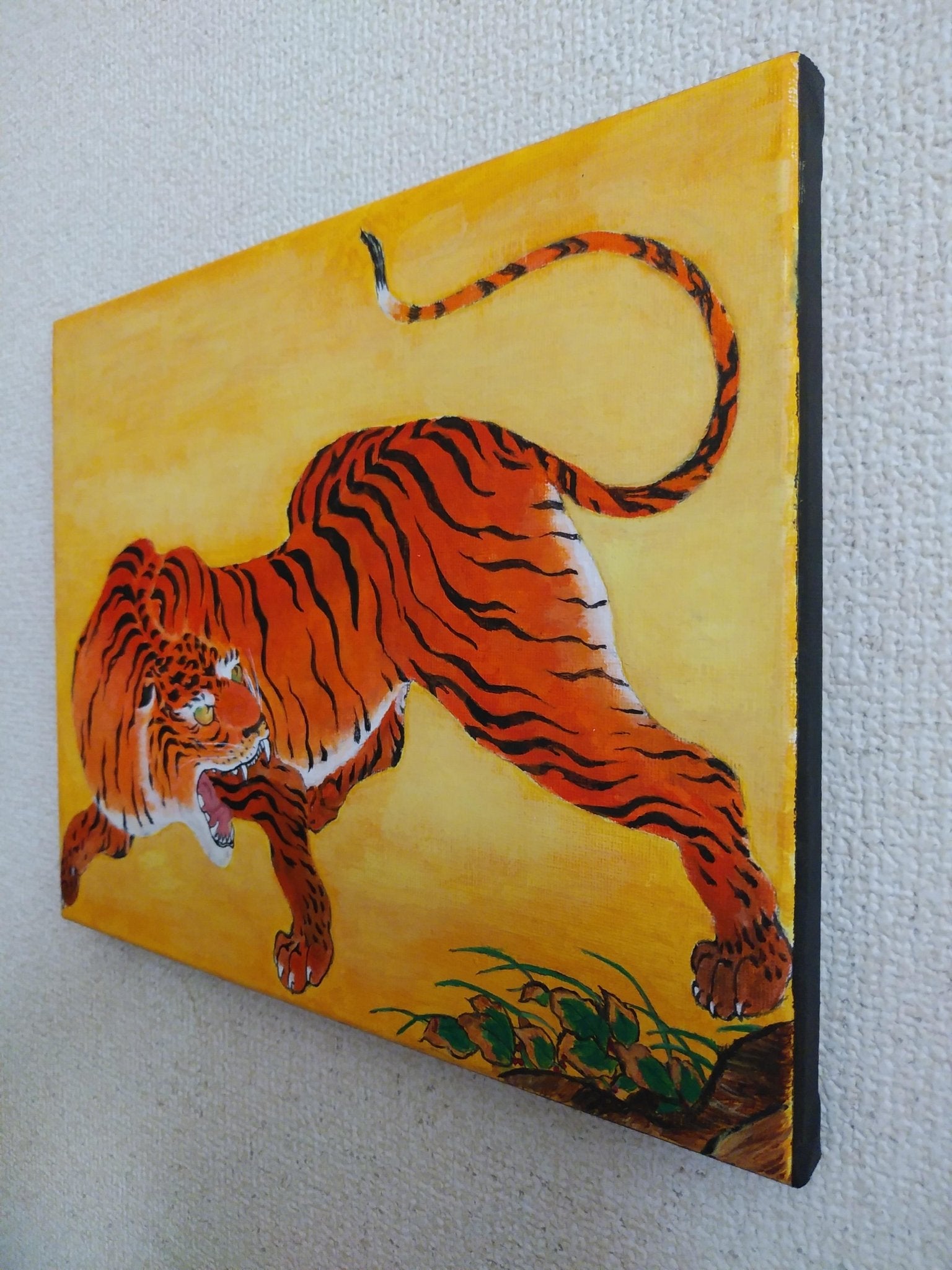 絵画の通販、購入ならFROM ARTIST/作品名：虎図/作家名：Hironori Iwazaki