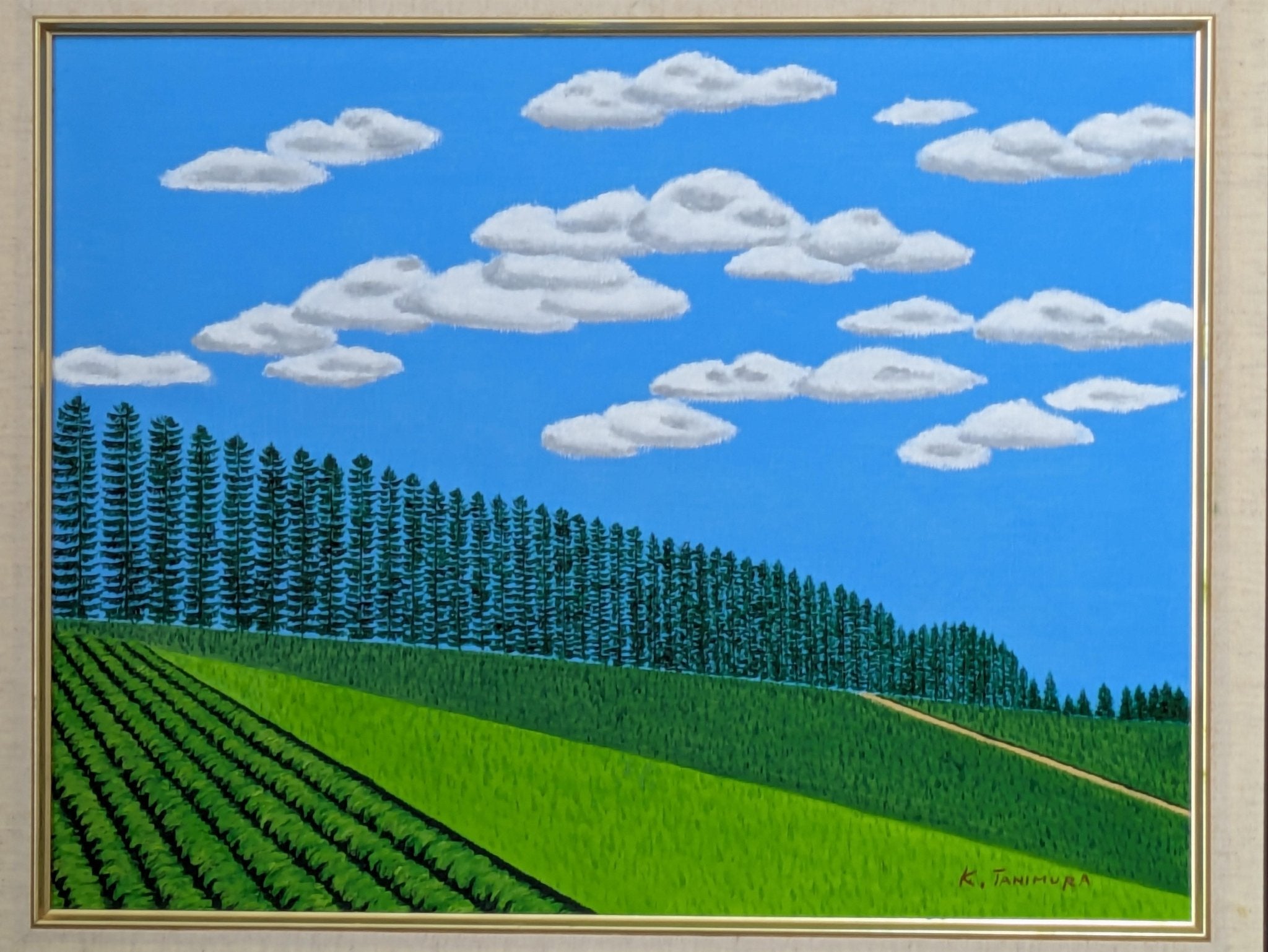 絵画の通販、購入ならFROM ARTIST/作品名：夏の美瑛マイルドセブンの丘