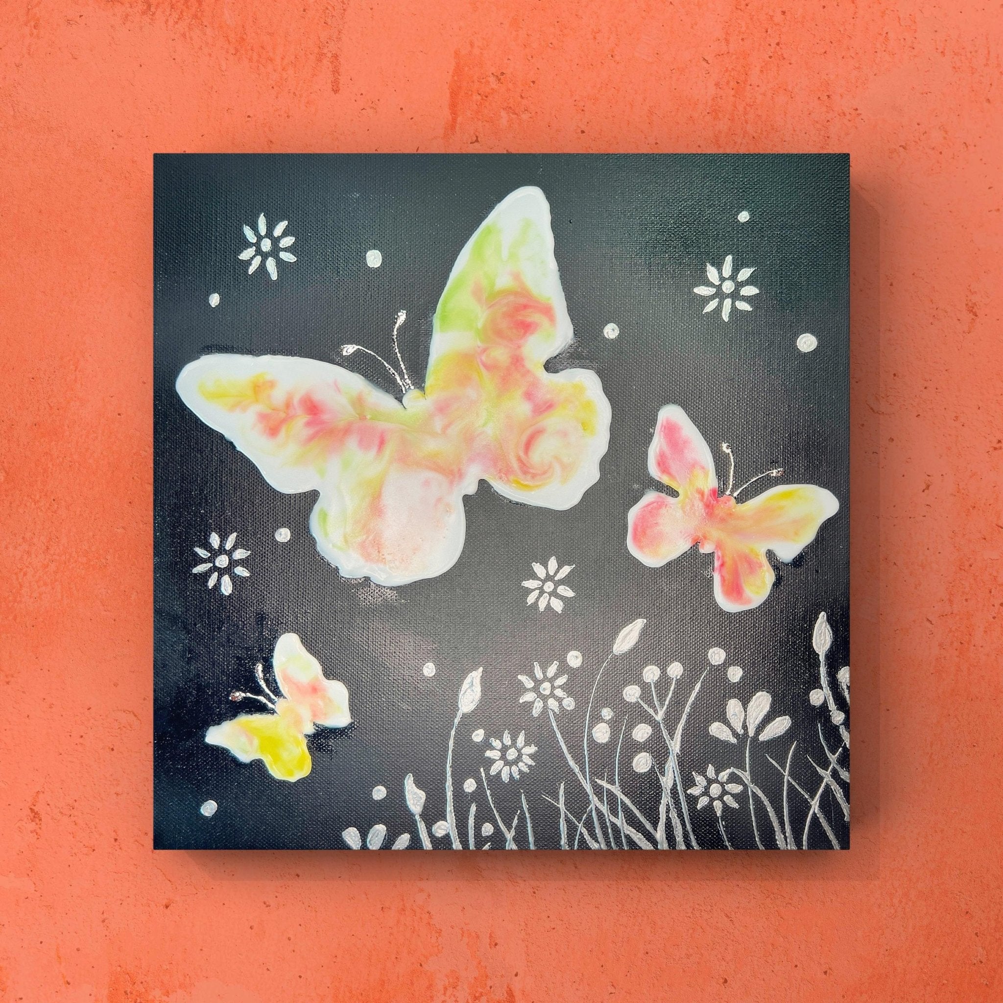 絵画の通販、購入ならFROM ARTIST/作品名：花と蝶の調べ/作家名