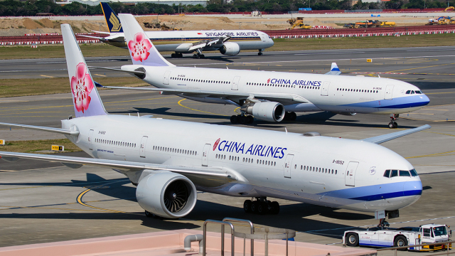 ホーム画面ボーイング777F 中華航空/MSC 中華航空777W ホーム画面